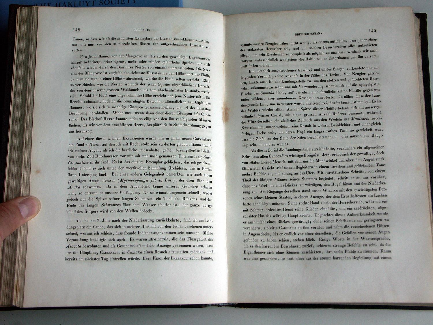 ZZ-RISC47,S.148 7. Juni Arawak Häuptling Caberalli Mundwinkel und Augen tätowiert